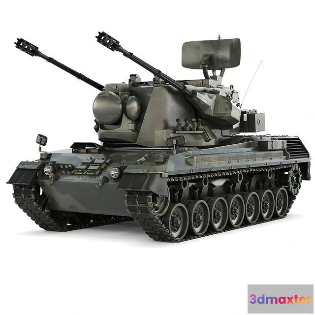 1543987 - FlakPz 2 Gepard 1A2 2006 3D Max