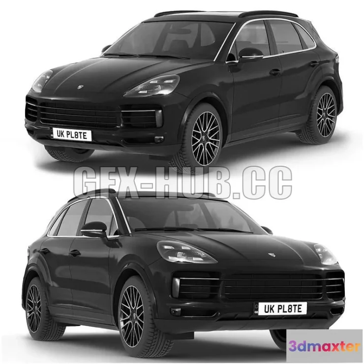 1546775 - Porsche Cayenne S 2019 3D Max