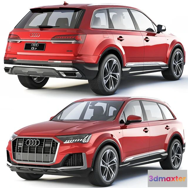 1548109 - Audi Q7 S-Line 2020 3D Max