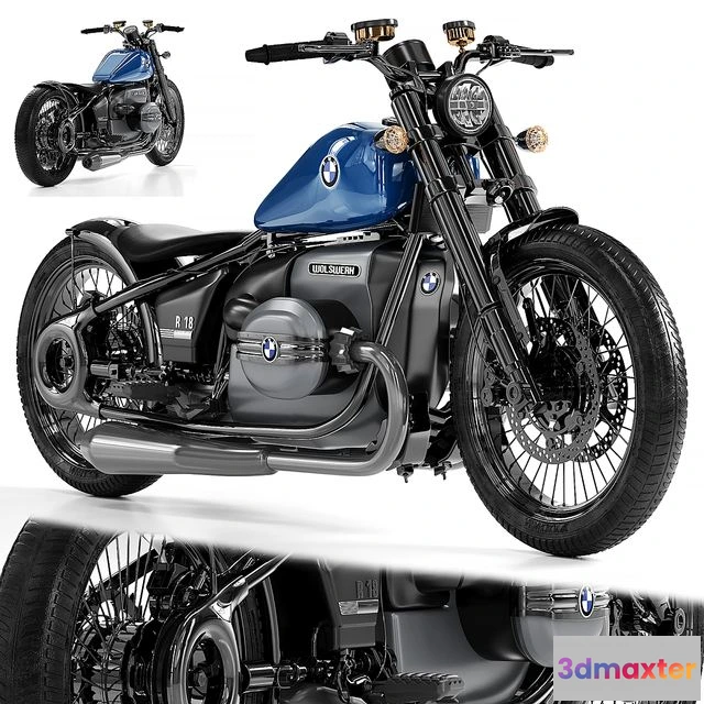 1548281 - BMW R18 Bobber 3D Max
