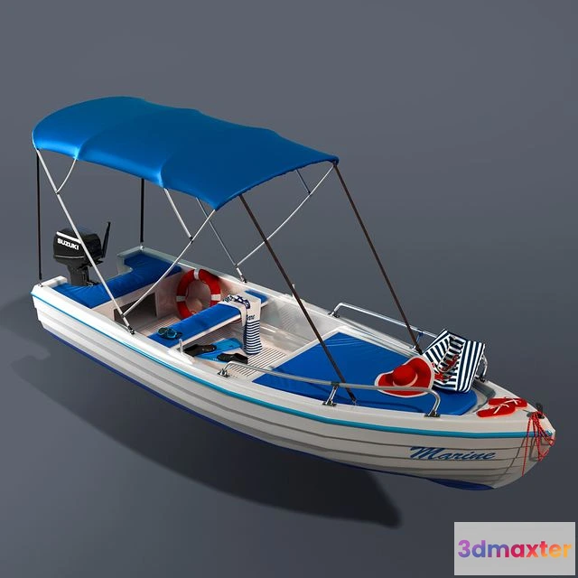 1549283 - Leisure boat 3D Max