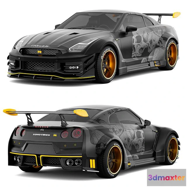 1552053 - Nissan GTR R35 Nismo 3D Max
