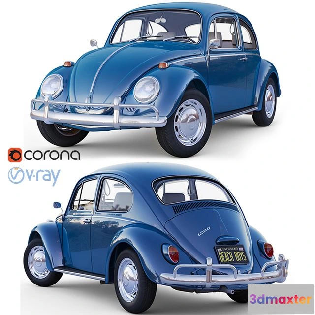 1552829 - Volkswagen 1200 3D Max