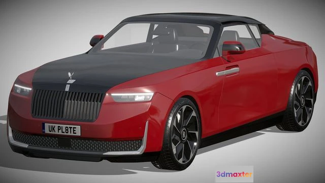 1554535 - Rolls-Royce Droptail La Rose Noire 3D Max