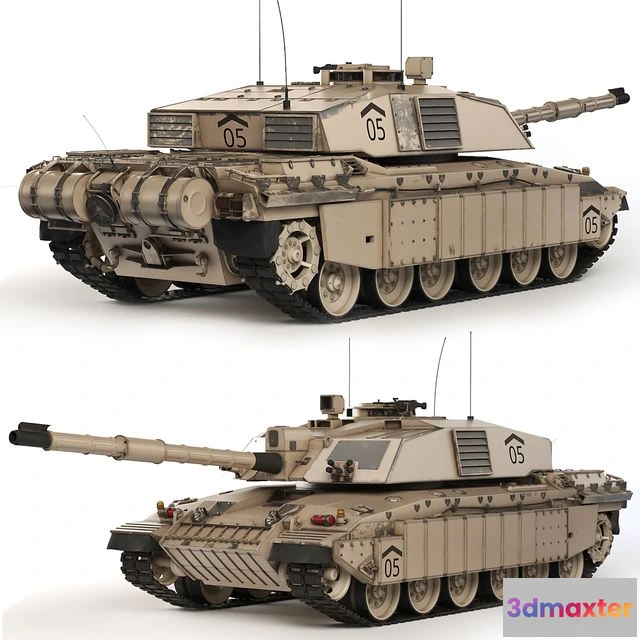 1555945 - Tank Challenger 2 2010 3D Max