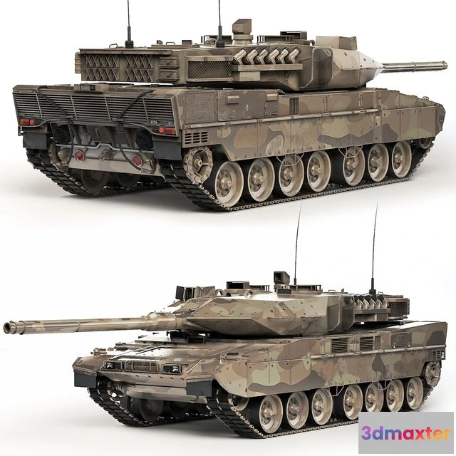 1555947 - Tank Leopard 2A7V 2016 3D Max