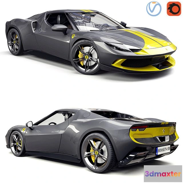 1556285 - Ferrari 296 GTB 3D Max