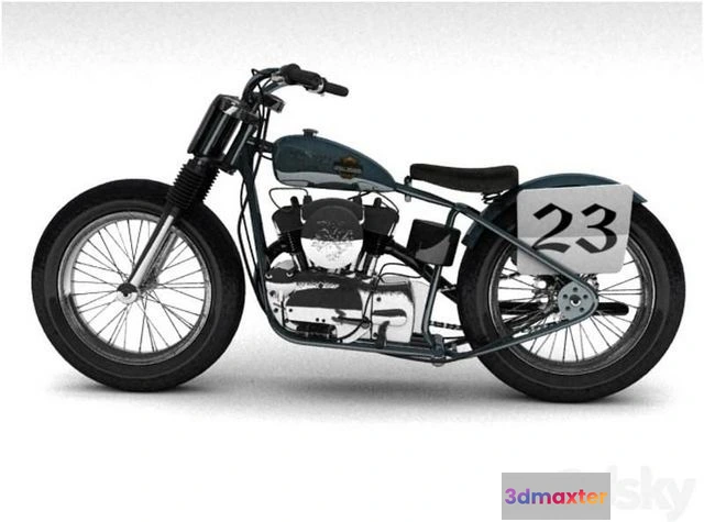 1556337 - Harley Davidson 3D Max