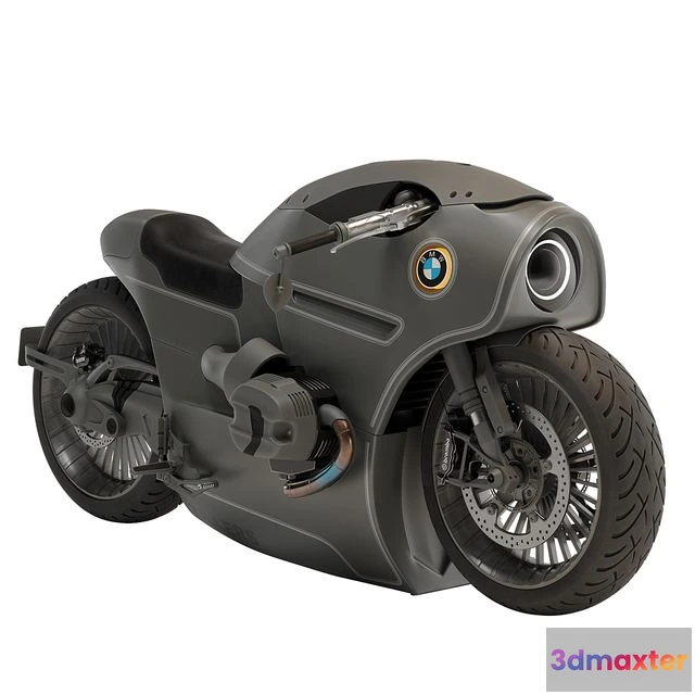 1558021 - BMW R NINET R9 T Motorcycle 3D Max