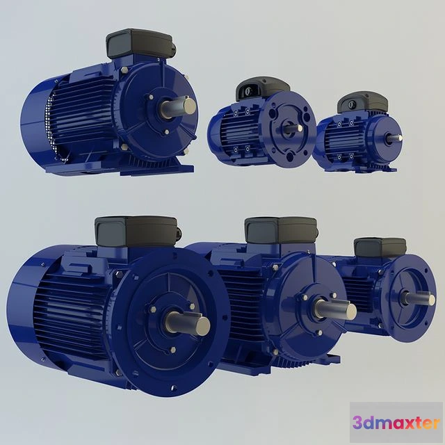 1561989 - Electric Motor 3D Max