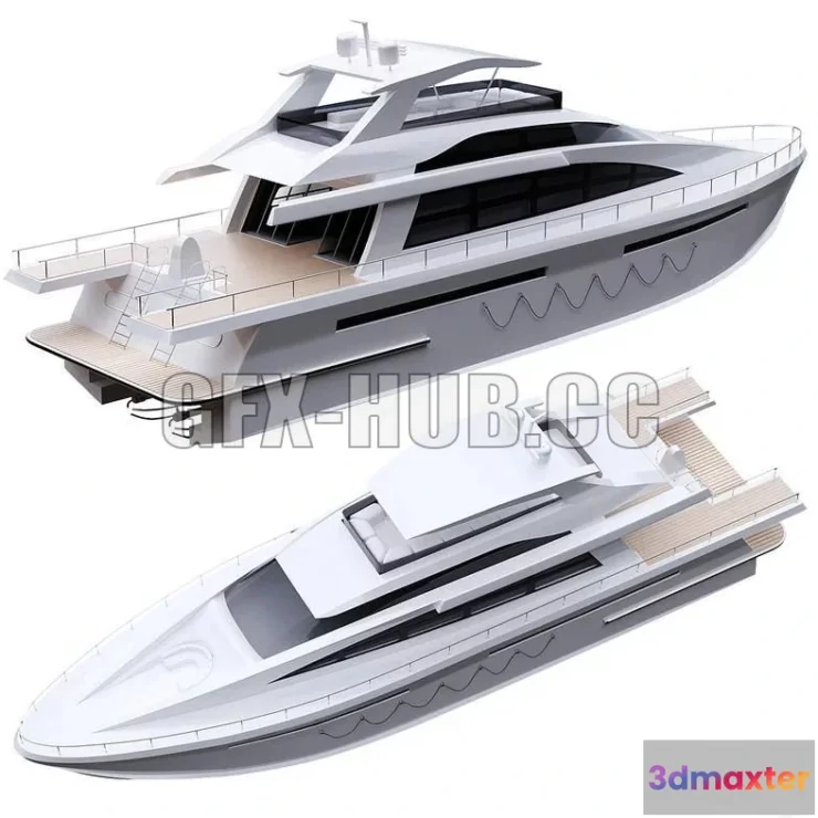 1565850 - Yacht 3D Max