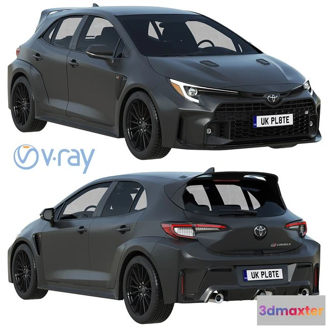 1566604 - Toyota GR Corolla 2023 3D Max