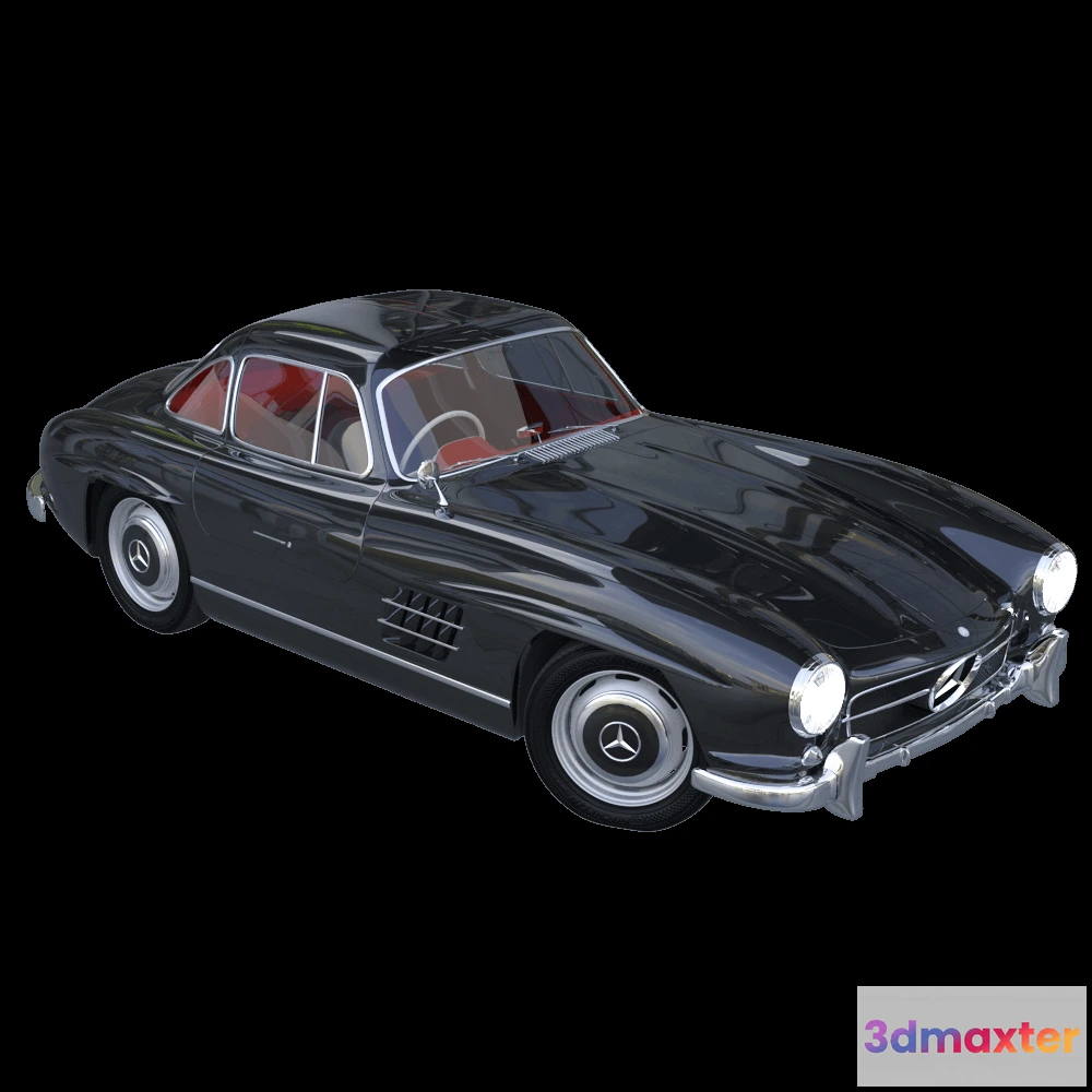 1667078 - Toon Project - Mercedes Benz W198 3D Max