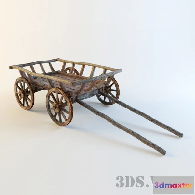 1667104 - other-models - Old cart 3D Max