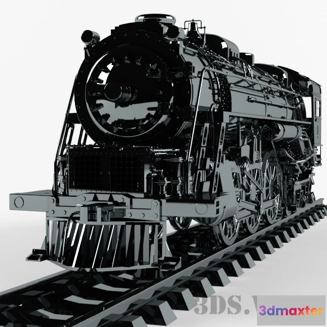 1667122 - other-models - Classic train 3D Max