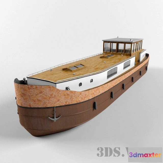 1667136 - other-models - River boat 3D Max