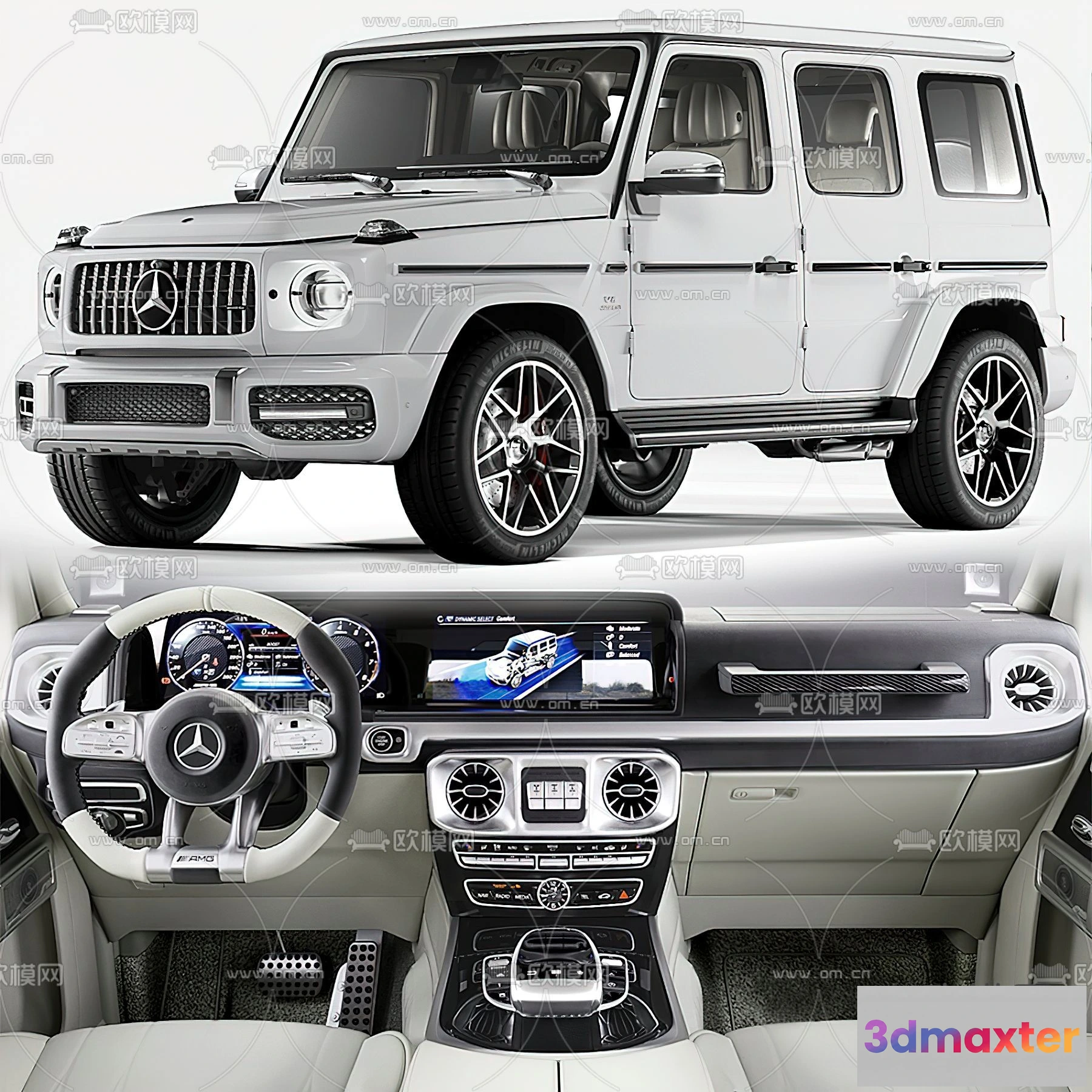 1687590 - Luxury and Sport Car 3D Models - Transports - 002 - VRAY Render 3D Max