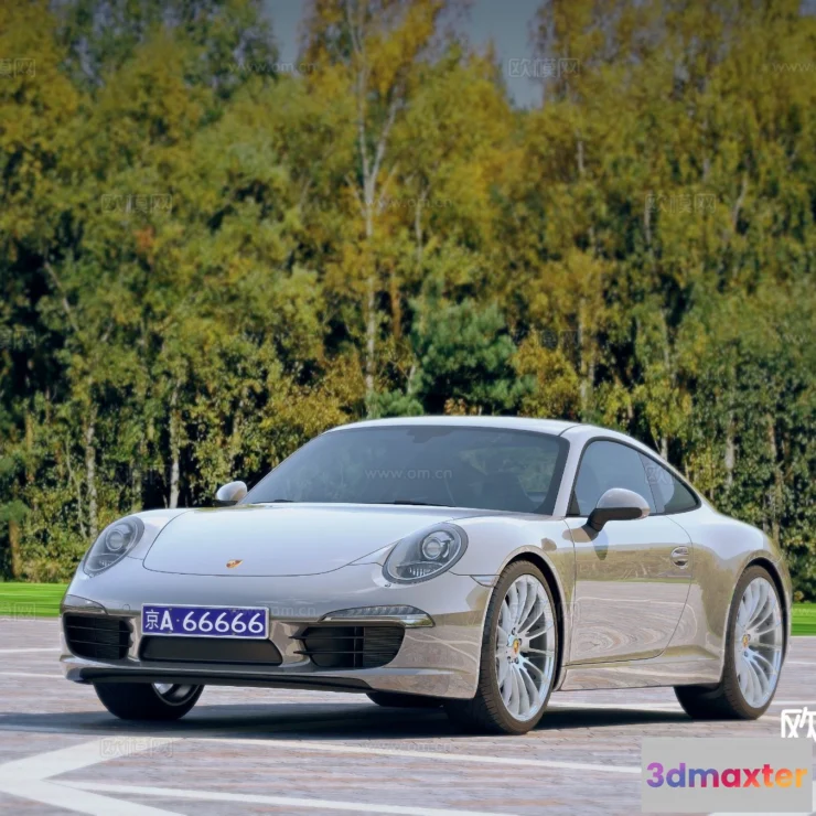 1687662 - Luxury and Sport Car 3D Models - Transports - 038 - VRAY Render 3D Max