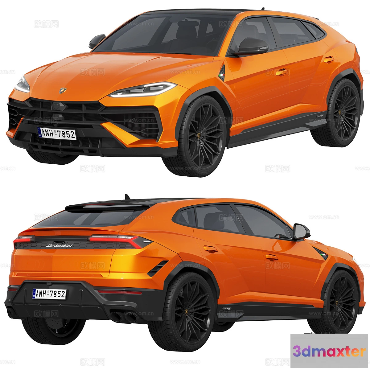 1687706 - Luxury and Sport Car 3D Models - Transports - 060 - VRAY Render 3D Max