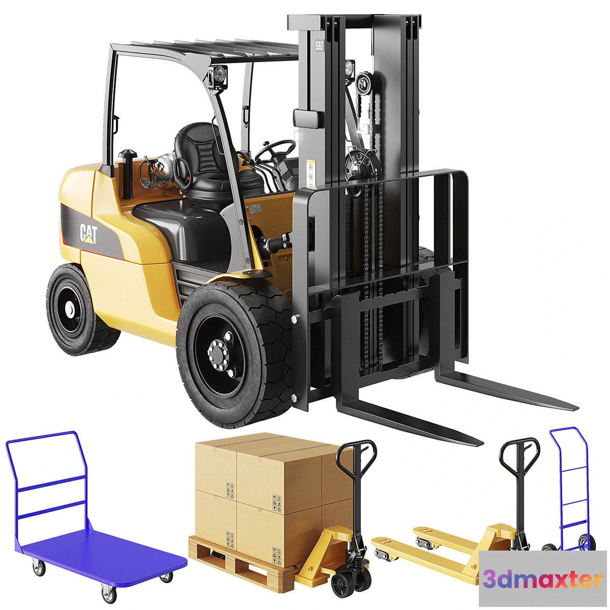 571728 - CAT Forklift Manual Loader and Warehouse Carts Kit