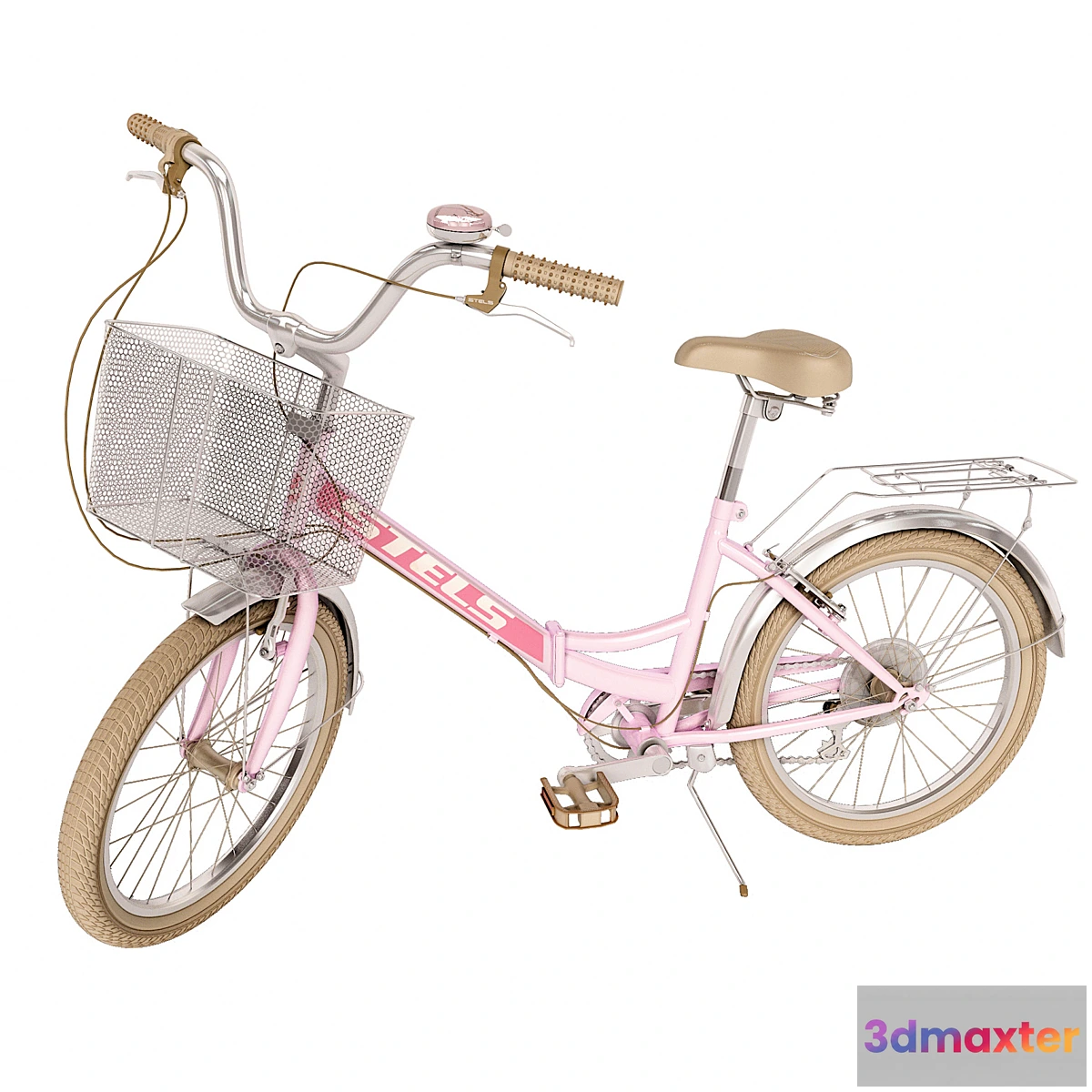 571860 - Pink folding bike Stels Pilot
