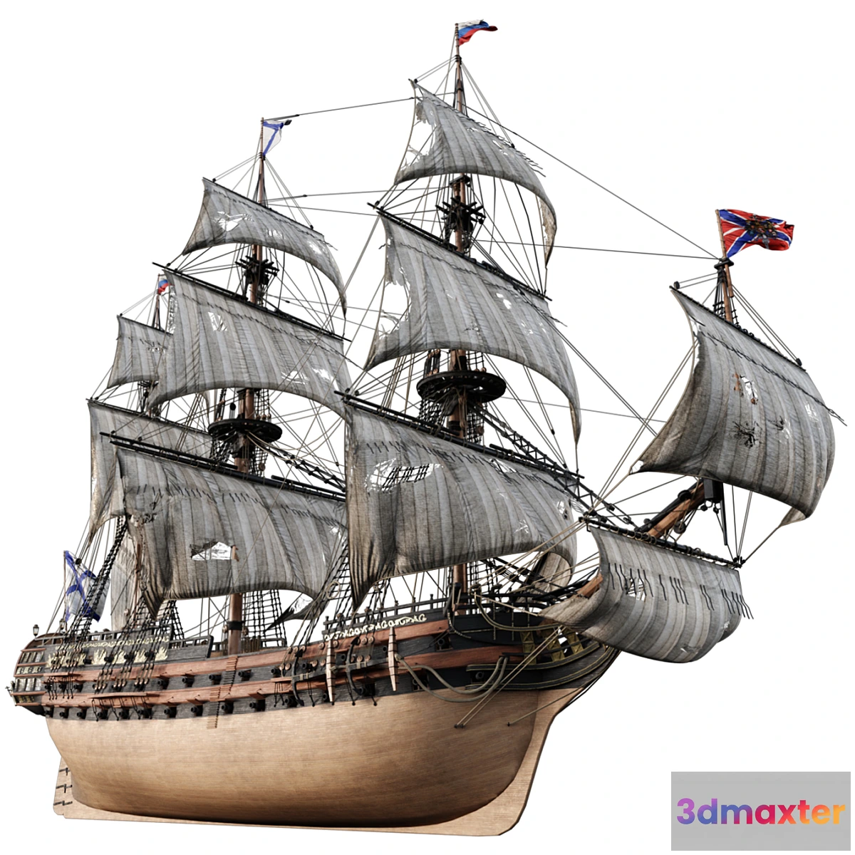 571894 - Flagship Peter 1 The Ingermanland 1715