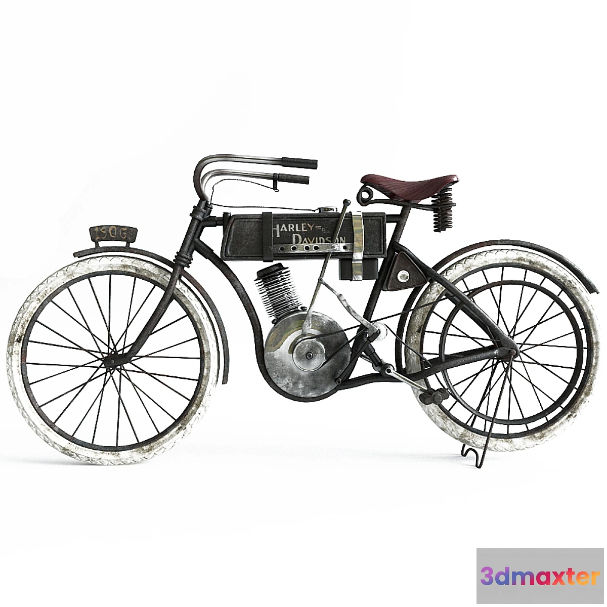 576864 - Motorbike Harley-Davidson in 1906