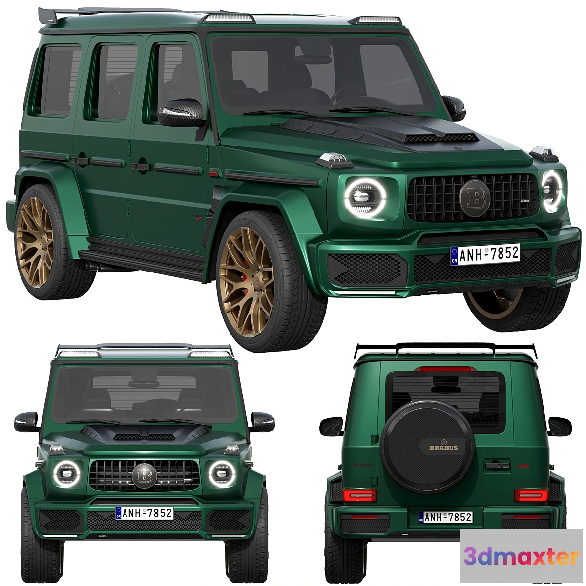 591936 - Mercedes-Benz AMG G63 BRABUS 700 WIDESTAR