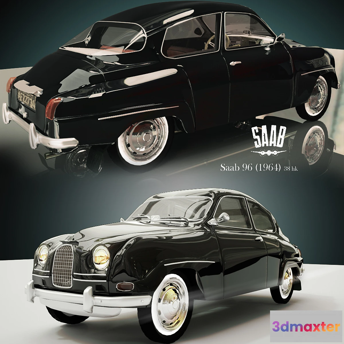 649673 - Saab 96 (1960-1964) 38hk
