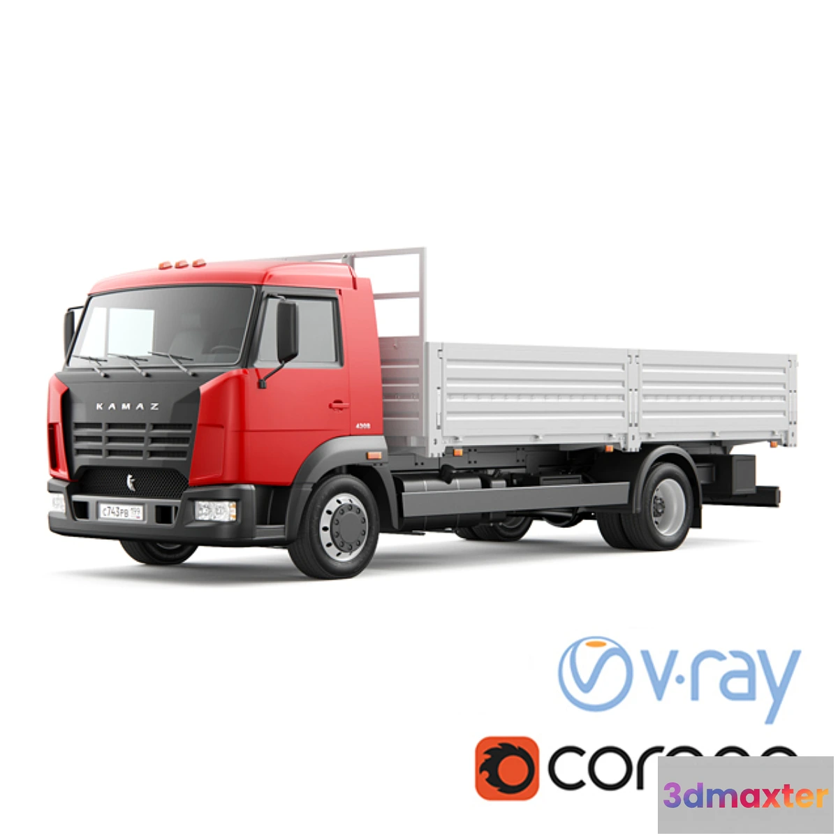 656057 - Truck KAMAZ 4308