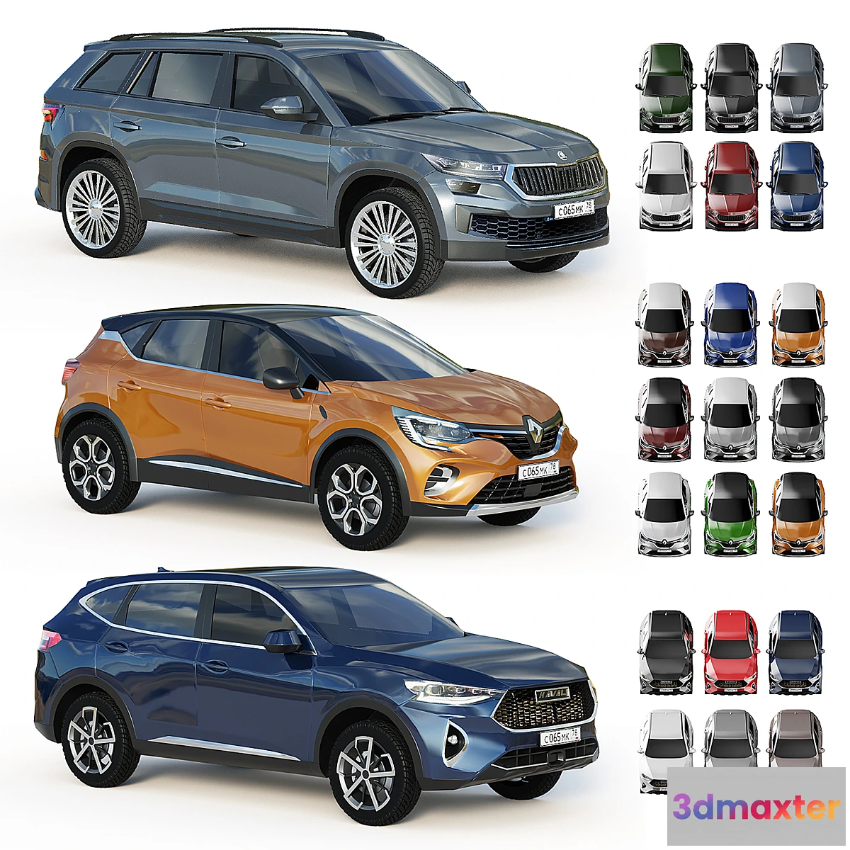 682372 - MidPoly Cars Set 3