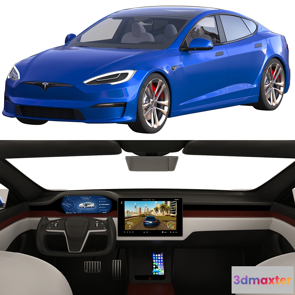 705740 - Tesla Model S 2021 PLAID