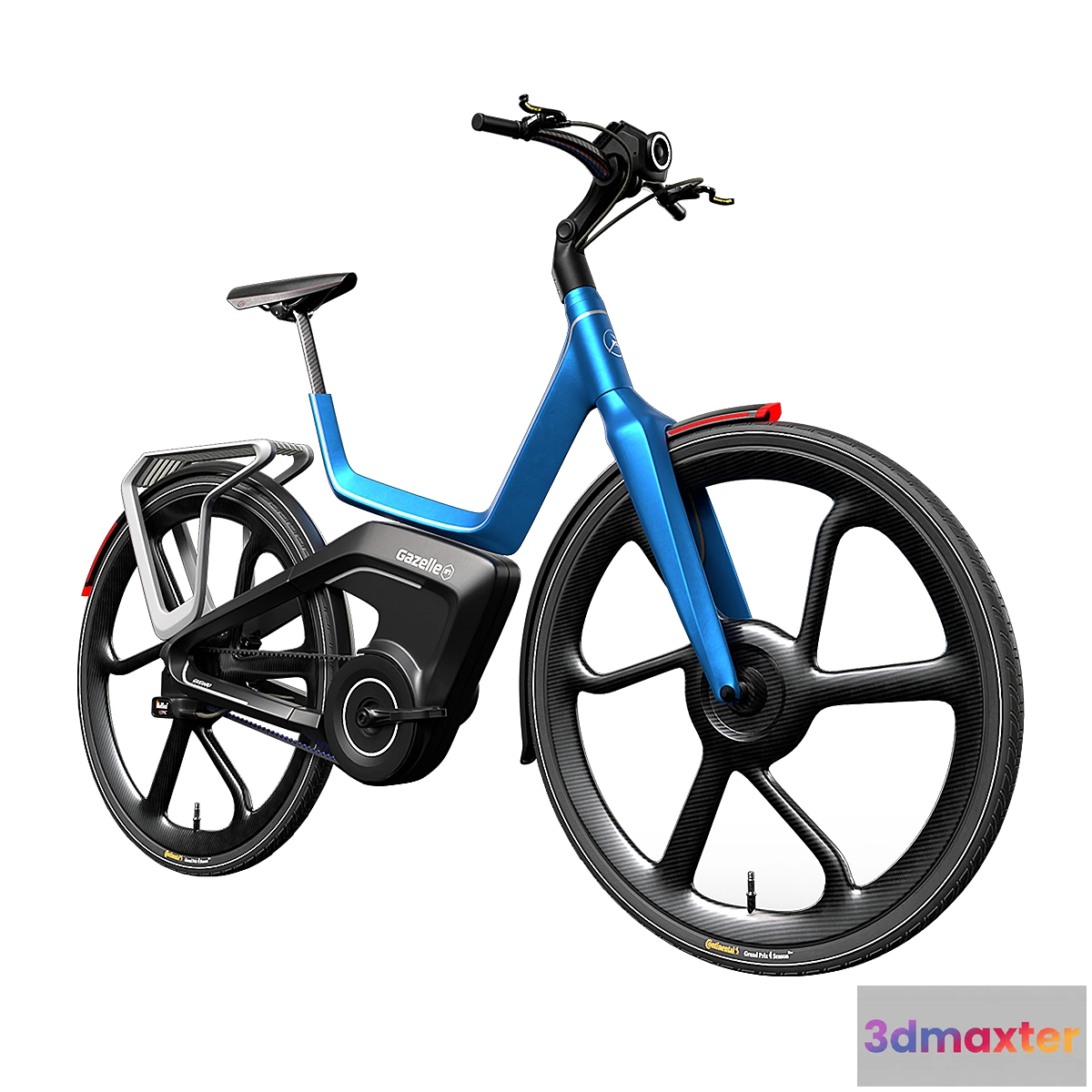 705830 - E-Bike Gazelle Blue