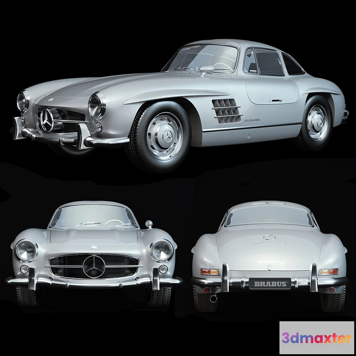 726374 - Mercedes-Benz 300 SL Coupe - No.2