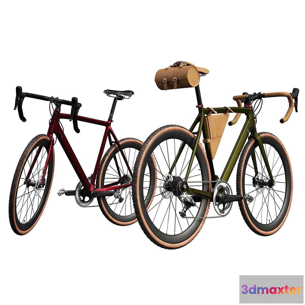 742525 - Modern bicycle in two shades - No.2