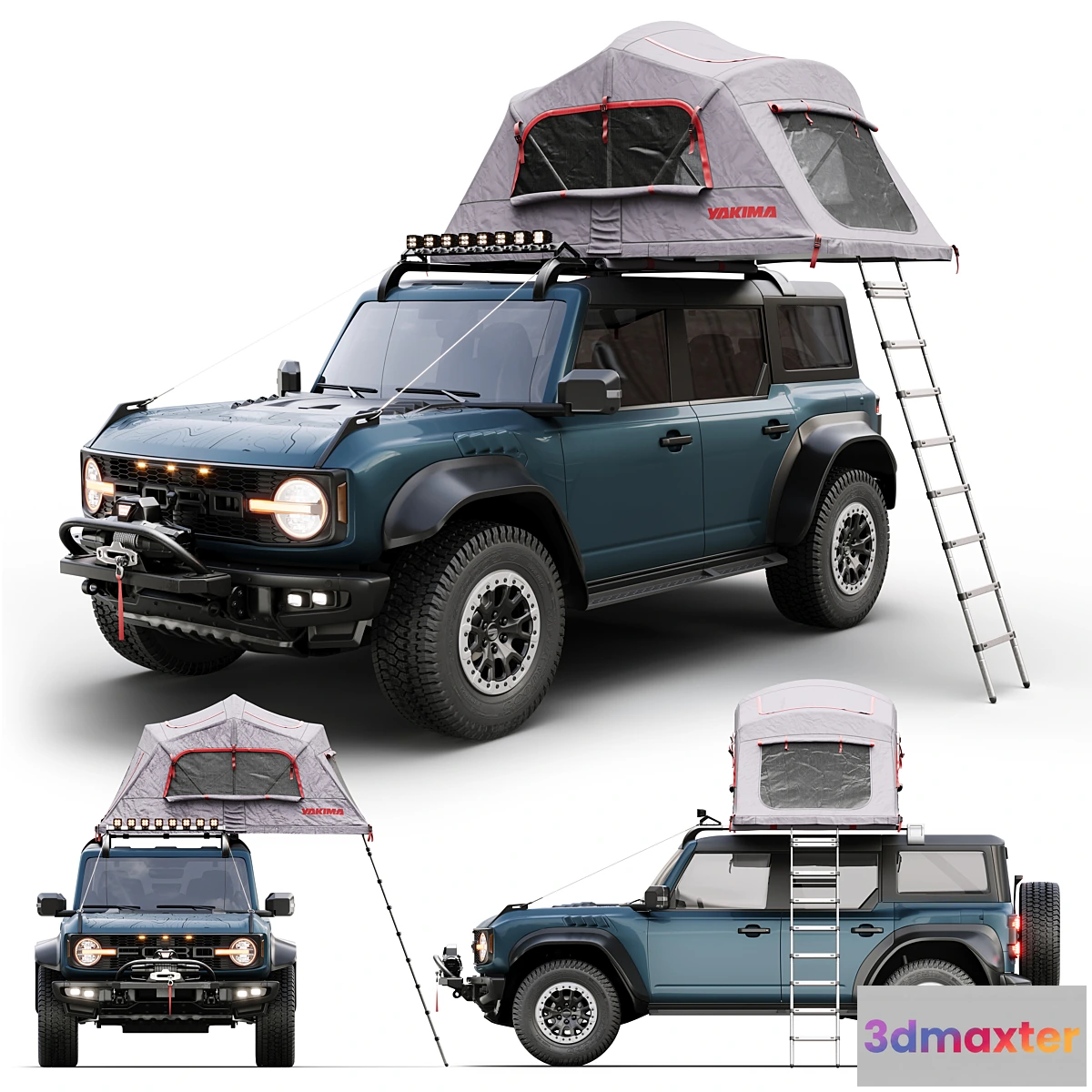 753347 - ford bronco raptor rooftop tent - No.2
