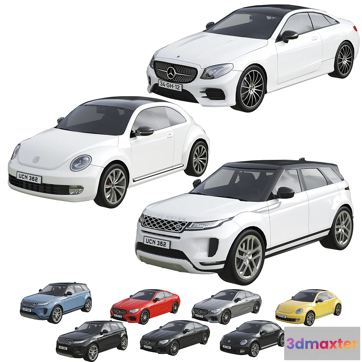 847433 - Low Poly Cars Set - No.3