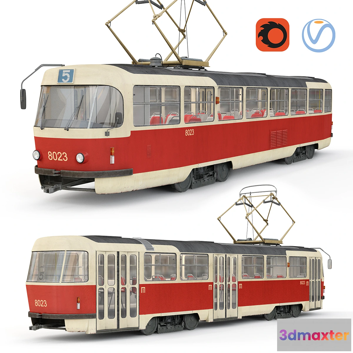 847457 - Tatra tram T3 - No.3