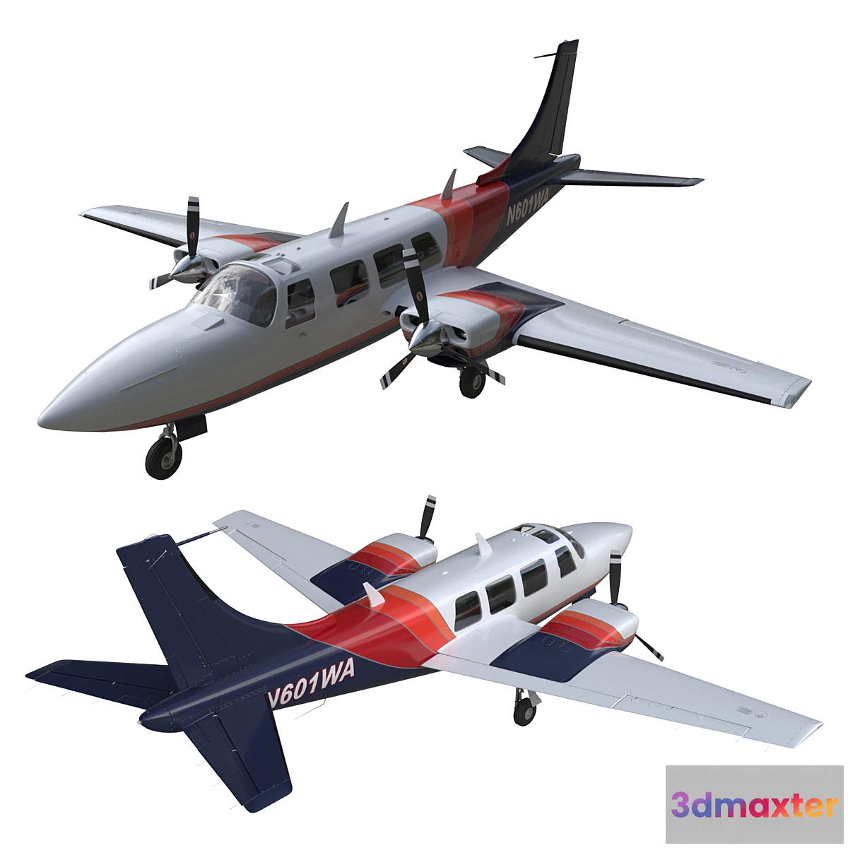 847517 - Piper Aerostar 700 - No.4