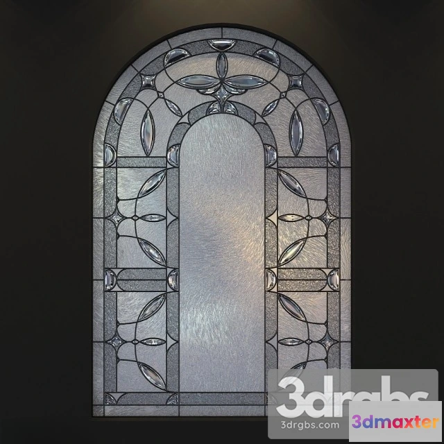 1008512 - Curved Windows Stained Glass