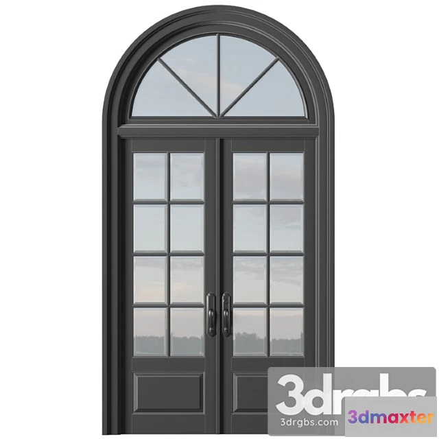 1008520 - Doors Exterior Door Half Round Window