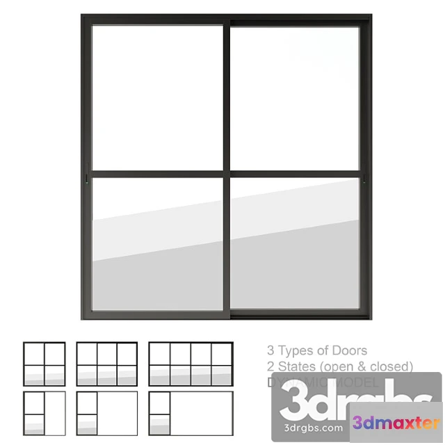 1008528 - Dynamic sliding doors set 03