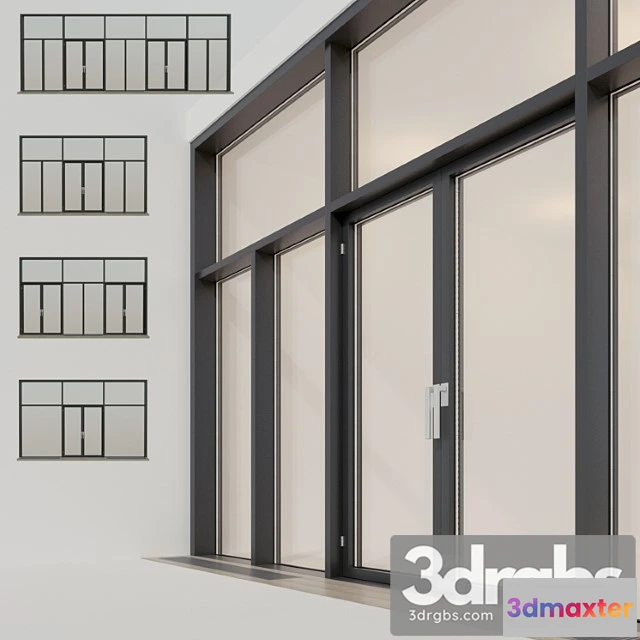 1008604 - Panoramic glazing. stained glass window 20