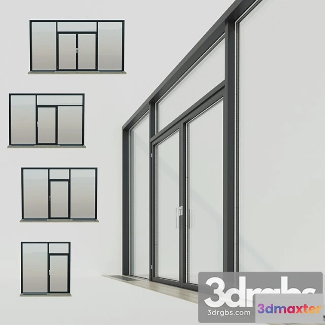 1008634 - Panoramic windows. stained glass.5