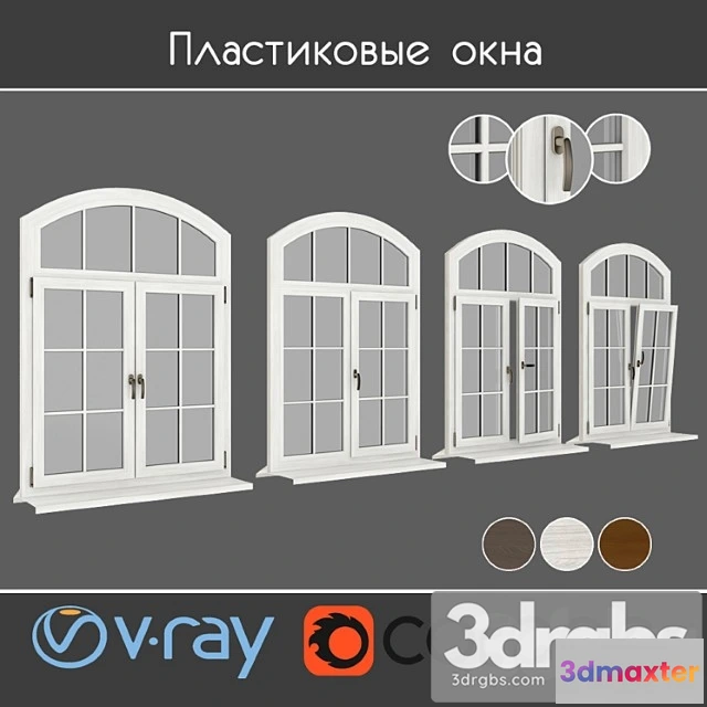 1008646 - Plastic windows under a tree type 06 part 02 set 07