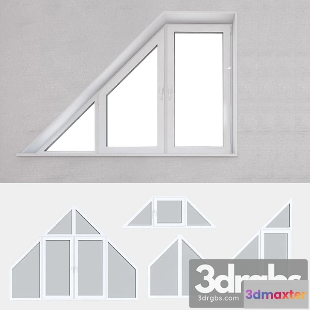 1008672 - Set of plastic windows 14