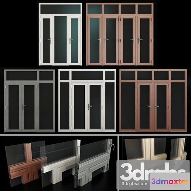 1008748 - stained aluminum doors - No.2