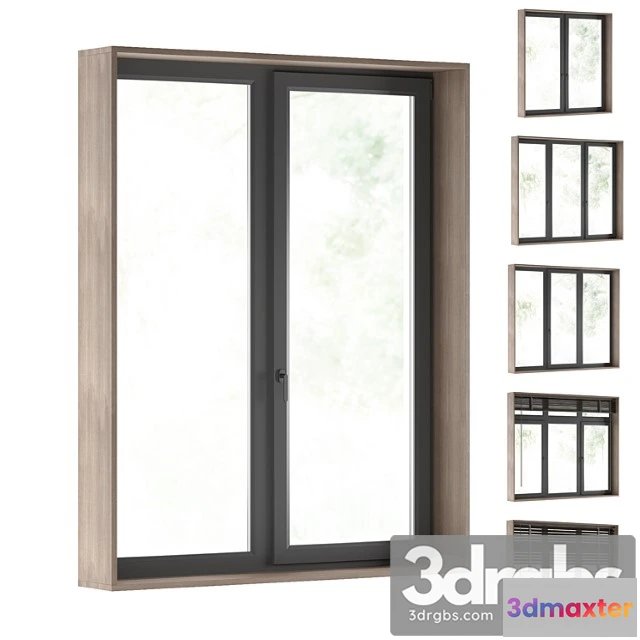 1058974 - Modern windows + blinds