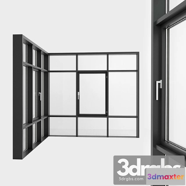 1058996 - Panoramic glazing. stained glass. 99