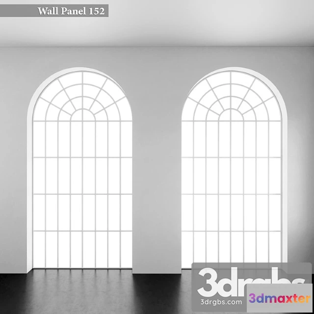 1059044 - Wall panel set 152 window